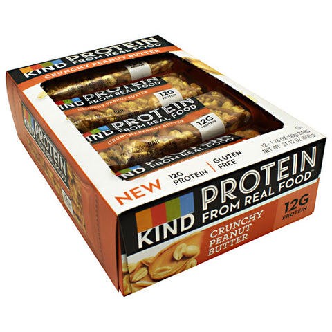 Protein Bar, Crunchy Peanut Butter, 12 (1.76 oz) Bars