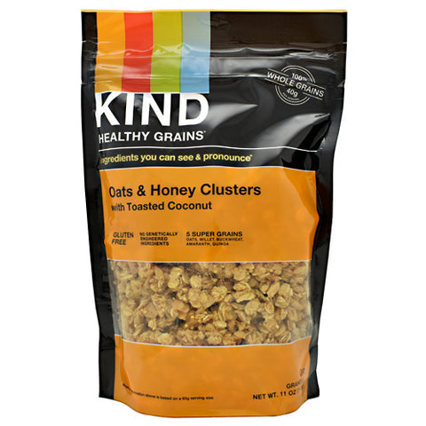 Whole Grain Clusters, Oats And Honey, 11 oz. (312g)