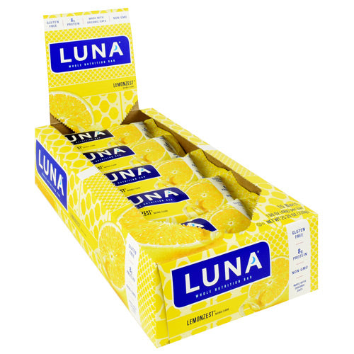 Luna Bar, Lemonzest, 15 (1.69 oz) Bars