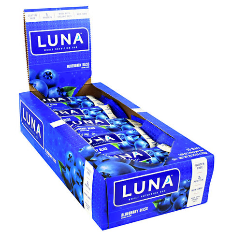 Luna Bar, Blueberry Bliss, 15 (1.69 oz) Bars