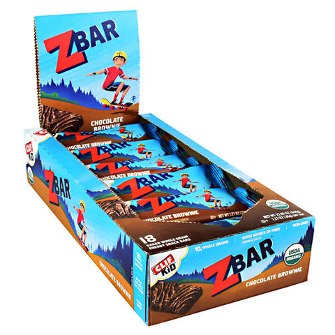 Zbar, Chocolate Brownie, 18  (1.27 oz) Bars