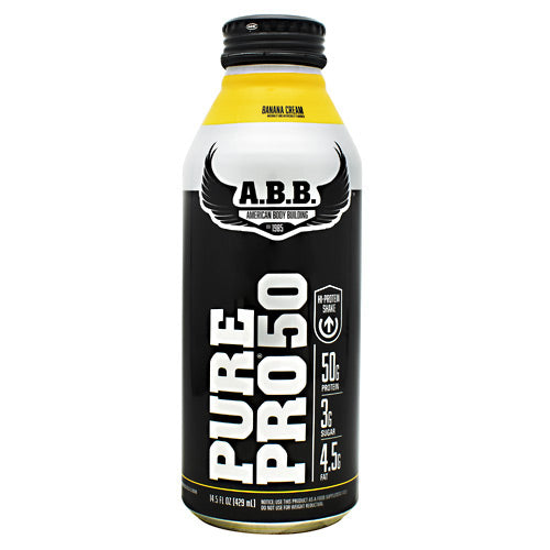 Pure Pro 50, Banana Cream, 12  (14.5 fl oz) Bottles