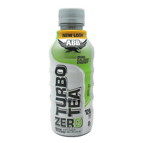 Turbo Tea Zero, Green Tea, 12 - 18 fl oz (532 ml) Bottles