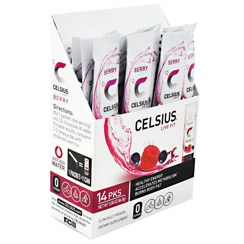 Celsius, Berry Blast, 14 Packets