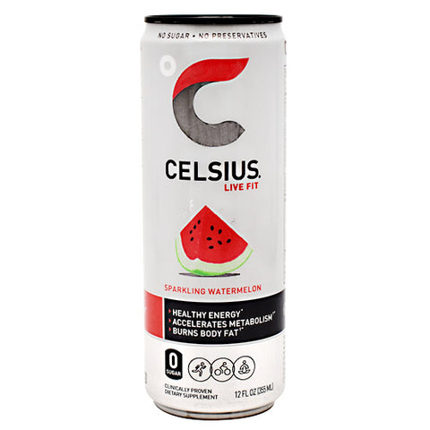 Celsius, Sparkling Watermelon, 12 - 12 fl oz (355mL) Cans