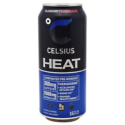 Celsius Heat, Blueberry Pomegranate, 12 - 16 fl oz (473mL) Cans