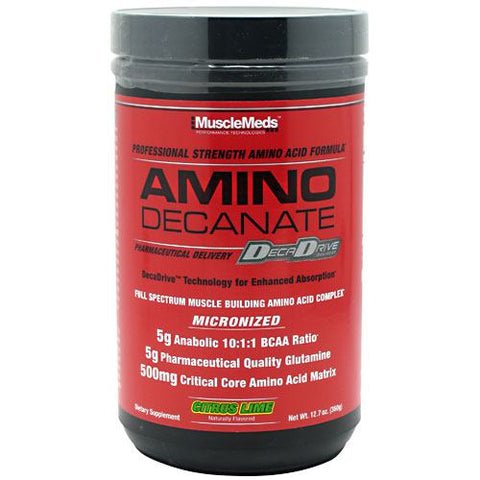 Amino Decanate, Citrus Lime, 12.7 oz (360g)