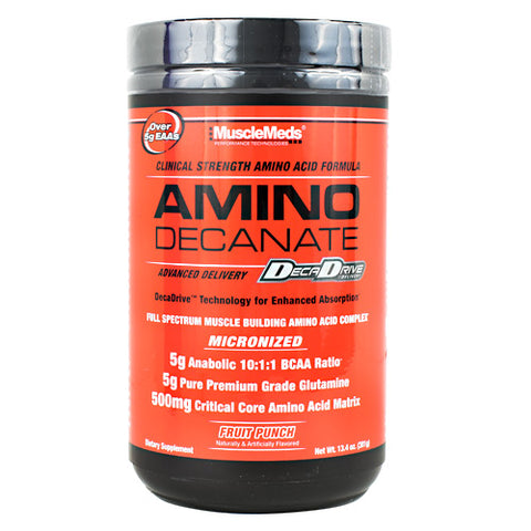 Amino Decanate, Fruit Punch, 30 Servings (13.4 oz)