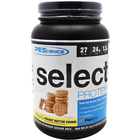 Select Protein, Peanut Butter Cookie, 27 Servings