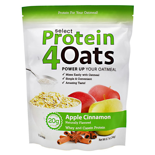 Select Protein4oats, Apple Cinnamon, 12 Servings