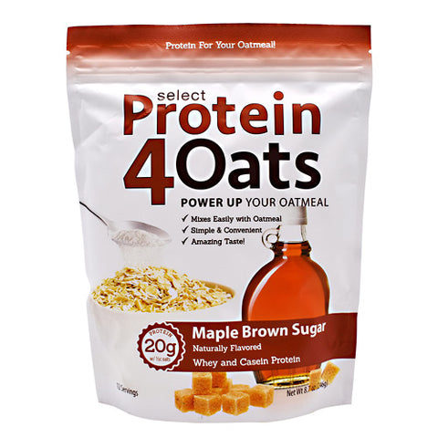 Select Protein4oats, Maple Brown Sugar, 12 Servings