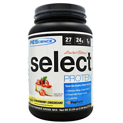 Select Protein, Amazing Strawberry Cheesecake, 27 Servings