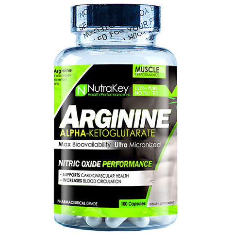 Arginine, 100 Capsules, 100 Capsules