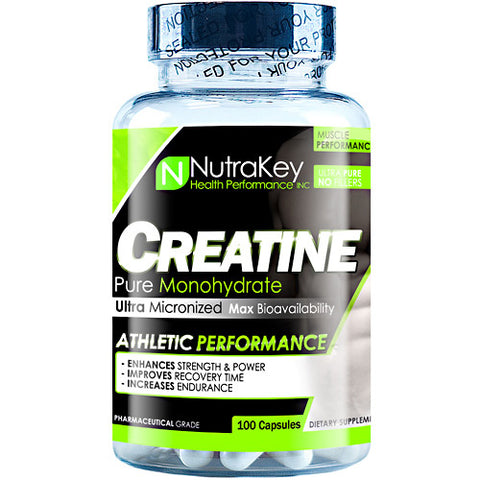 Creatine Monohydrate, 100 Capsules, 100 Capsules