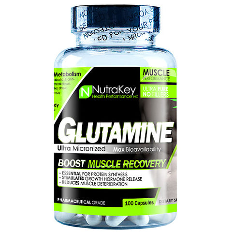 L-glutamine, 100 Capsules, 100 Capsules