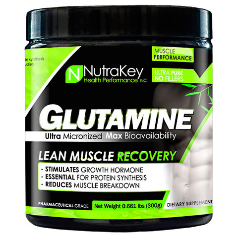 L-glutamine, Unflavored, 300 Grams