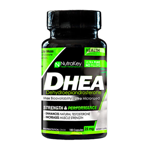 Dhea 25mg, 100 Capsules, 100 Capsules