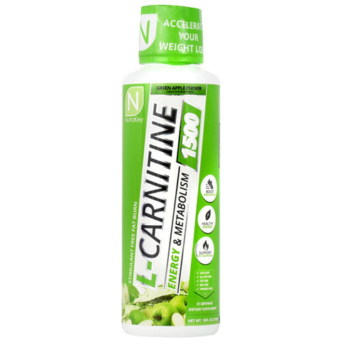 L-carnitine 1500, Green Apple Pucker, 16 FL OZ