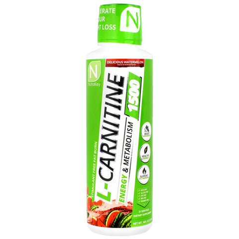 L-carnitine 1500, Delicious Watermelon, 31 Servings (16 fl oz)