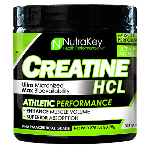 Creatine Hcl, Unflavored, 125 Scoops