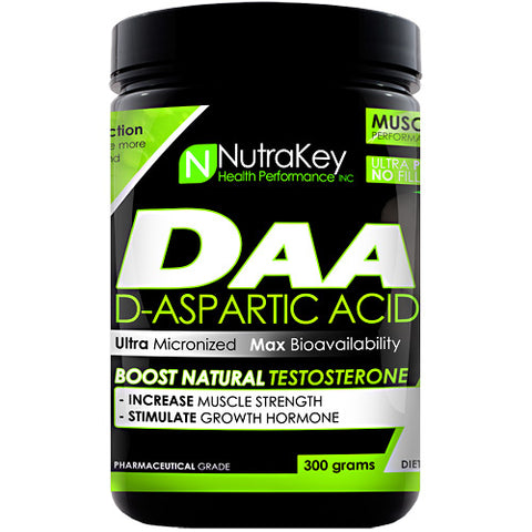 D-aspartic Acid, Unflavored, 300 grams