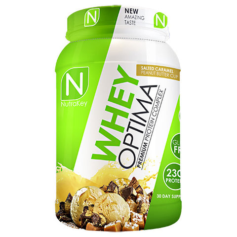 Whey Optima, Salted Caramel Peanut Butter Cup, 30 Servings