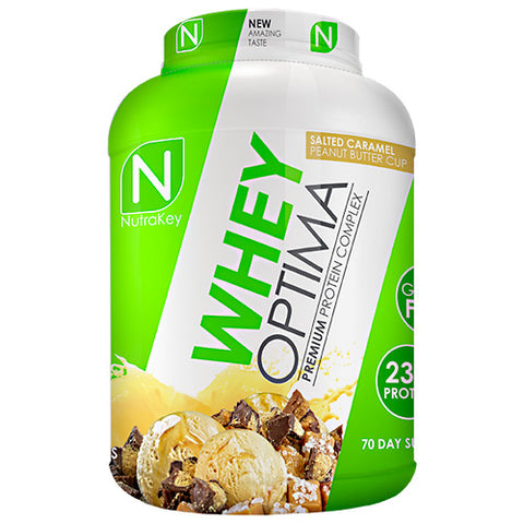 Whey Optima, Salted Caramel Peanut Butter Cup, 70 Servings