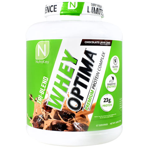 Whey Optima, Chocolate Lava Cake, 67 Servings (5 lbs)