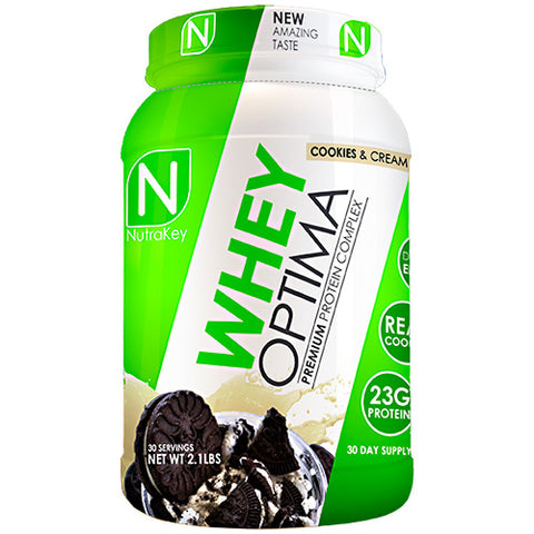 Whey Optima, Cookies & Cream, 30 Servings