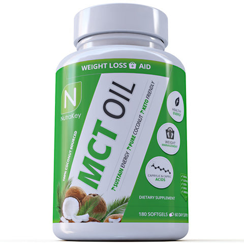 Mct Oil, 180 Softgels, 180 Softgels