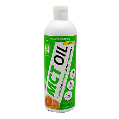 Mct Oil, Lemon, 16 fl oz (473 mL)