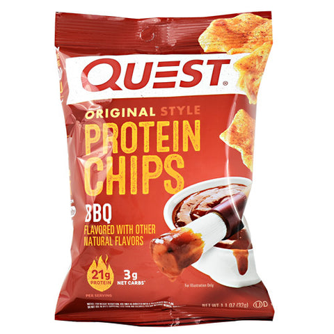 Protein Chips, Barbecue, 8 (1.1 oz) Bags