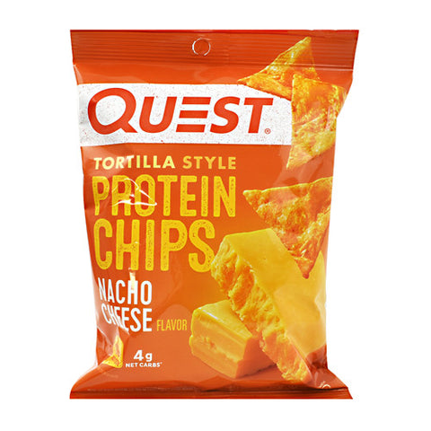 Protein Chips, 8 Bags, Nacho Cheese, 8 (1.1 oz.) Bags