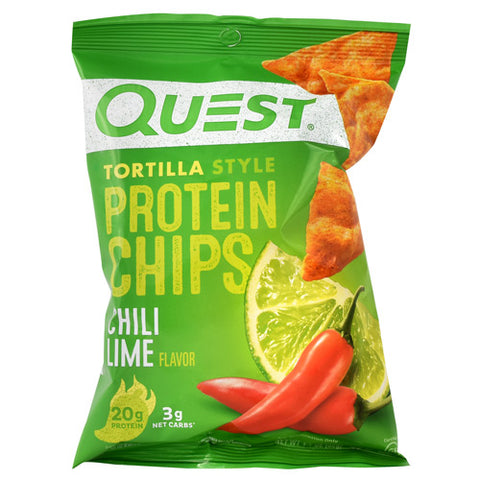 Protein Chips, Chili Lime, 8 (1.1 oz) Bags