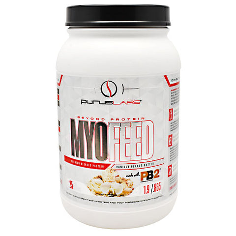 Myofeed, Vanilla Peanut Butter, 1.9 lbs