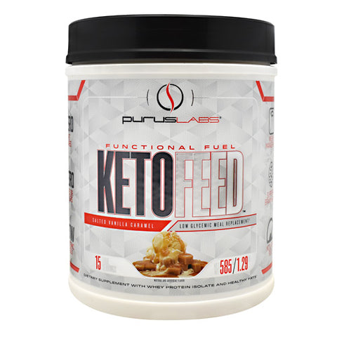 Ketofeed, Salted Vanilla Caramel, 15 Servings