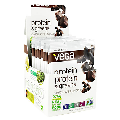 Protein & Greens, Chocolate, 12 (1.1 oz) Packs