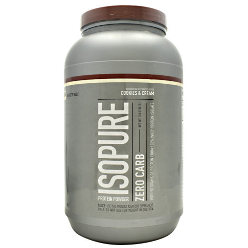 Zero Carb Isopure, Cookies & Cream, 3 lb (1361 g)