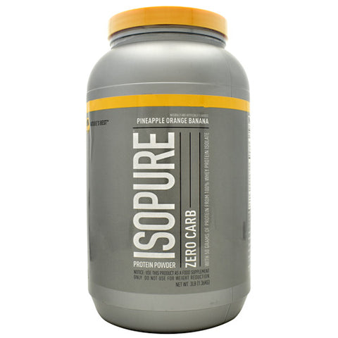 Zero Carb Isopure, Pineapple Orange Banana, 3 lb (1361 g)