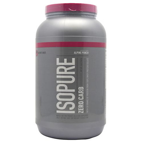 Zero Carb Isopure, Alpine Punch, 3 lb (1361 g)