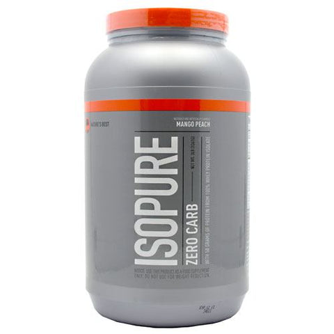 Zero Carb Isopure, Mango Peach, 3 lb (1361 g)