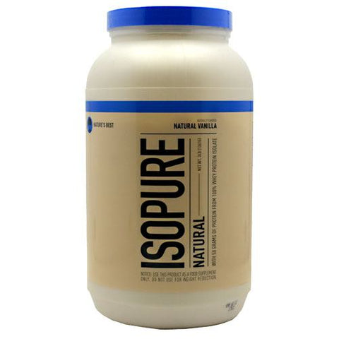 Isopure Natural, Vanilla, 3 lb (1361 g)