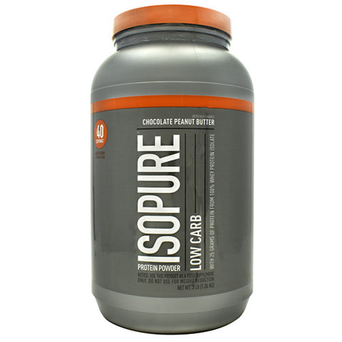 Low Carb Isopure, Chocolate Peanut Butter, 3 lb (1.36 kg)