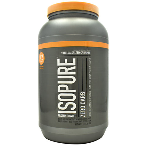 Zero Carb Isopure, Vanilla Salted Caramel, 3 lbs (1.36 kg)