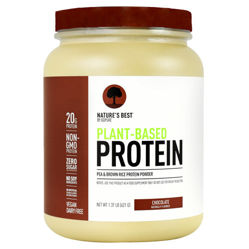 Plant-based Protein, Chocolate, 20 Servings (1.37 lb)