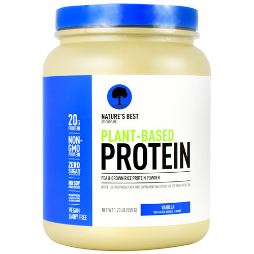 Plant-based Protein, Vanilla, 20 Servings (1.23 lb)