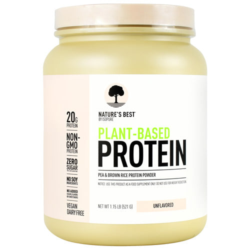 Plant-based Protein, Unflavored, 20 Servings (1.15 lb)