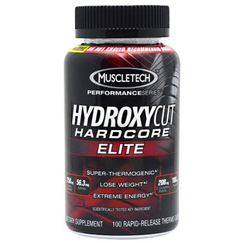 Hydroxycut Hardcore Elite, 100 Thermo Caps, 100 Thermo Caps