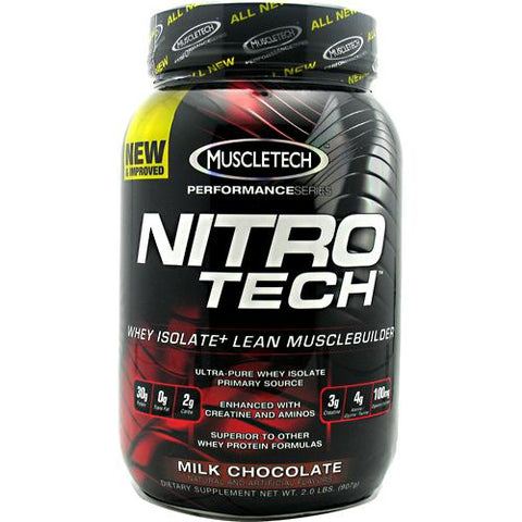 Nitro-tech, Milk Chocolate, 2 lbs (907g)