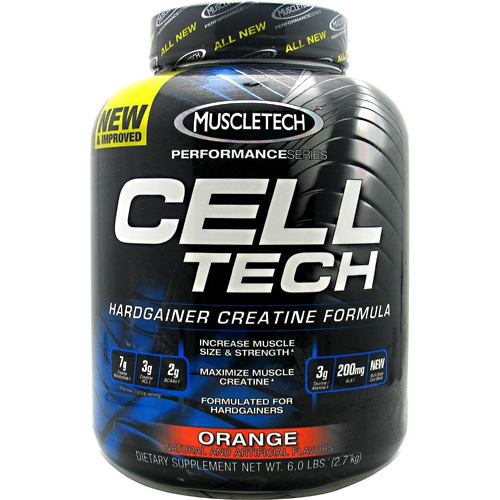 Cell-tech, Orange, 6.0 lbs (2.7 kg)